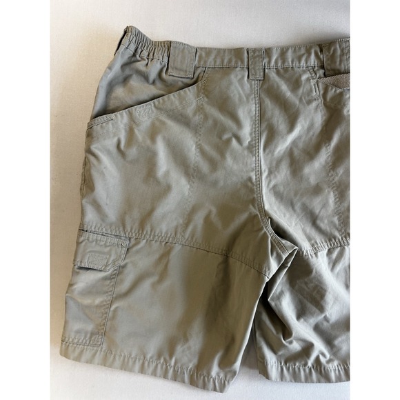 511 Tactical Shorts Men 40 Khaki Cargo High Rise Canvas Outdoors Hiking Workwear - Picture 4 of 9